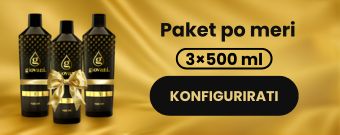 Paket po meri 3 x 500 ml