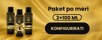 Paket po meri 3 x 100 ml
