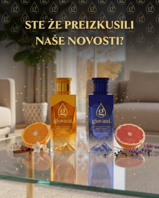 Ste že preizkusili naše novosti? ✨ 🍋 Lemon Bounty – sveža, energična in sijoča 💙 Mystic Man – moška dišava, polna elegance...