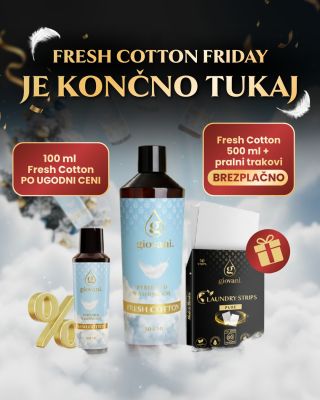 🩵 FRESH COTTON FRIDAY je tukaj! ☄️ Naš absolutni BESTSELLER številka 1 v zgodovinsko največji akciji. 🔥 S to akcijo se vam...